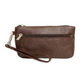 Eliane Wristlet Tuscany Leather Bag - Expresso Dark Brown